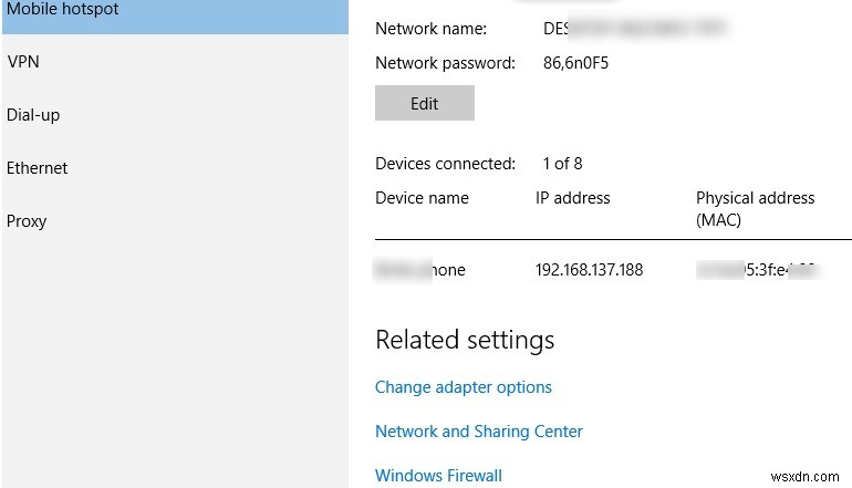 Windows 10 PC에서 Wi-Fi 핫스팟을 만드는 방법 