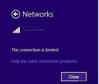 Windows 10 및 8.1의 제한된 Wi-Fi 액세스 – 문제 해결 