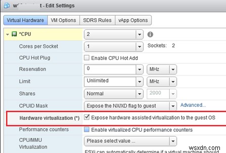 VMWare ESXi에서 Windows 10 VM에 Hyper-V 역할을 설치하는 방법 