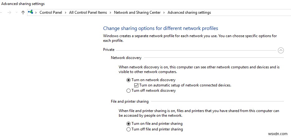 Windows 10에서 홈 그룹 없이 파일 및 프린터를 공유하는 방법은 무엇입니까? 