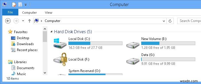 BitLocker 복구 도구를 사용하여 암호화된 드라이브의 데이터 복구 