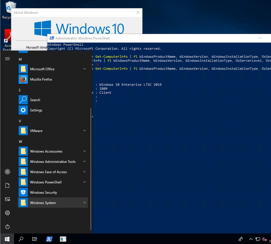 FAQ:Windows 10 Enterprise LTSC 2019 설명 