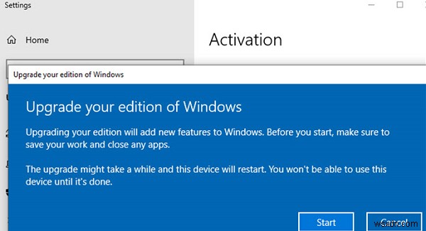 재설치 없이 Windows 10 에디션을 업그레이드하는 방법은 무엇입니까? 