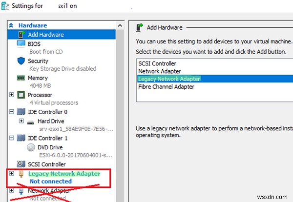 Hyper-V 가상 머신에 VMWare ESXi를 설치하는 방법은 무엇입니까? 