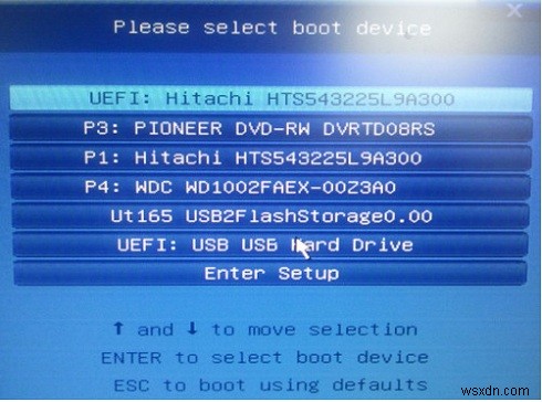 Windows 8/Server 2012 설치를 위한 UEFI 부팅 USB 플래시 드라이브를 만드는 방법 