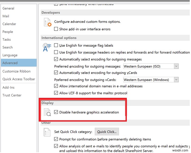 Outlook 2016:응답하지 않음, 로드 중 또는 이메일 수신 중단 