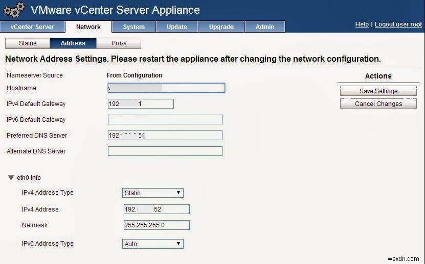 VCSA(vCenter Server Appliance)에 두 번째 NIC를 추가하는 방법 