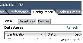 VMWare ESXi 호스트에서 비활성 NFS 데이터 저장소를 제거하는 방법 