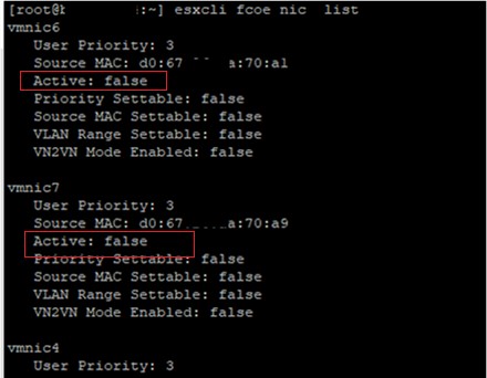 VMWare ESXi가 FC HBA 어댑터를 감지하지 못함 