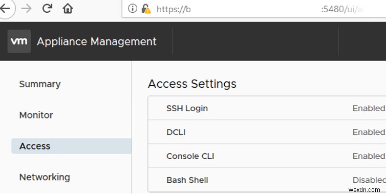 VMWare vSphere:암호 만료 설정 관리 