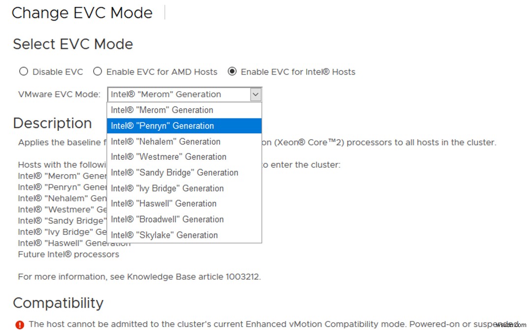 FAQ:VMWare vMotion을 사용한 가상 머신의 실시간 마이그레이션 