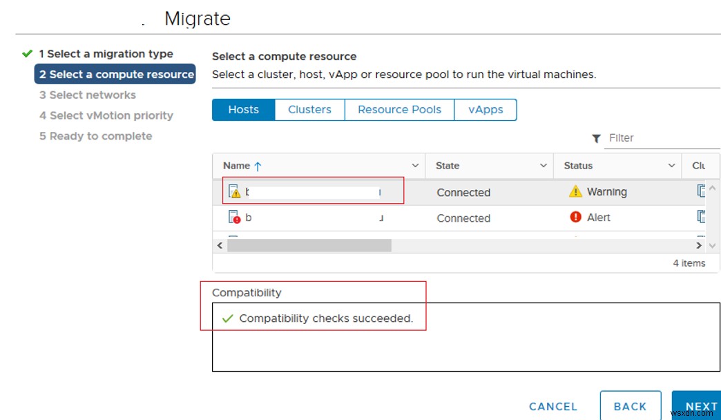 FAQ:VMWare vMotion을 사용한 가상 머신의 실시간 마이그레이션 