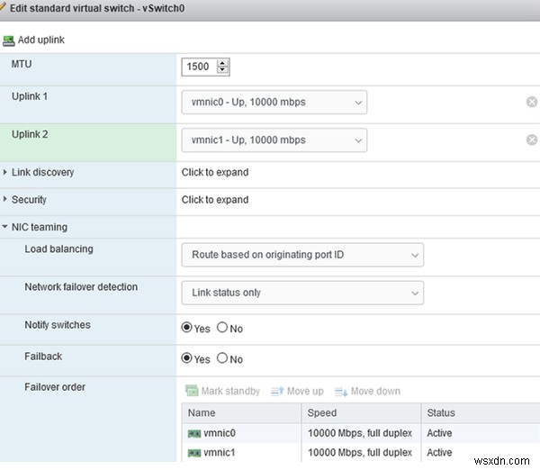 VMware ESXi에서 iSCSI 데이터 저장소(LUN) 구성 