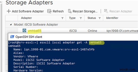 VMware ESXi에서 iSCSI 데이터 저장소(LUN) 구성 