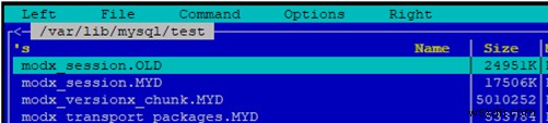 MariaDB/MySQL 데이터베이스 압축, 조각 모음 및 최적화 