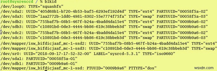 수정:Linux가  긴급 상황에 오신 것을 환영합니다 로 부팅 