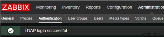 Zabbix:Active Directory의 싱글 사인온(SSO) 인증 