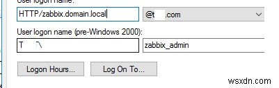 Zabbix:Active Directory의 싱글 사인온(SSO) 인증 