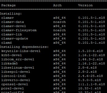 CentOS/RHEL에 ClamAV Antivirus를 설치하고 사용하는 방법은 무엇입니까? 