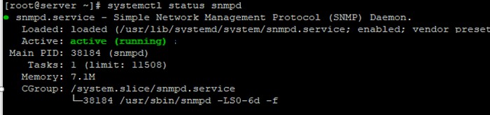 RHEL/CentOS/Fedor에 SNMP 설치 및 구성 