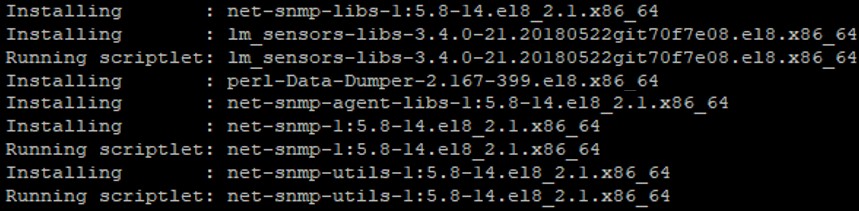 RHEL/CentOS/Fedor에 SNMP 설치 및 구성 