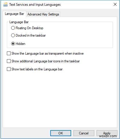 Windows 10에서 입력 도구 모음 누락을 수정하는 방법 