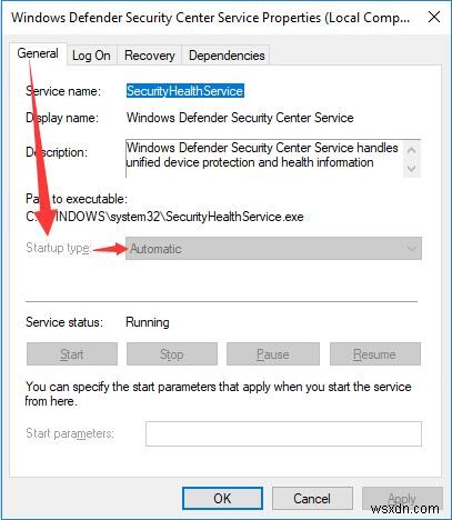 Windows 10에서 Windows Defender가 켜지지 않는 문제 수정 