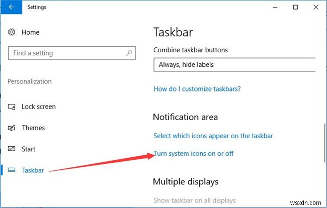 Windows 10의 작업 표시줄에서 누락된 배터리 아이콘 수정 