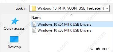 Windows 10에서 MTK(MediaTek) VCOM USB 드라이버 오류 수정 