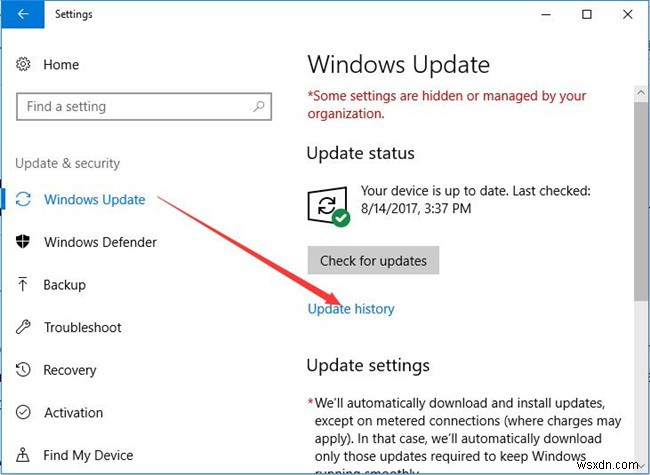 해결됨:Wea 수정할 수 없는 오류 BSOD Windows 10 