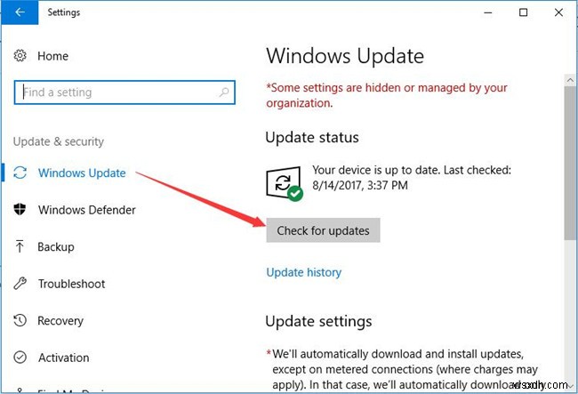 Windows 10에서 시스템 서비스 예외 BSOD 수정 