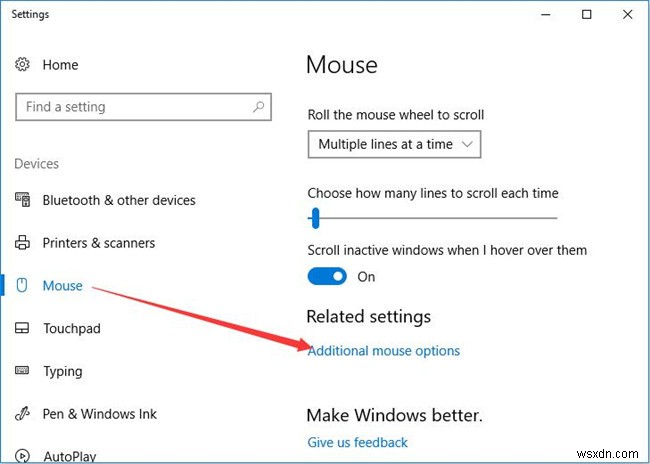 Windows 10에서 마우스 지연 또는 멈춤 현상 수정 