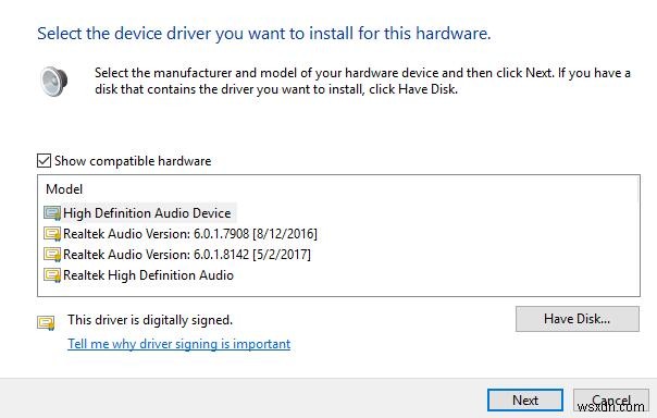 Windows 10에서 알 수 없는 장치 드라이버 문제 수정 