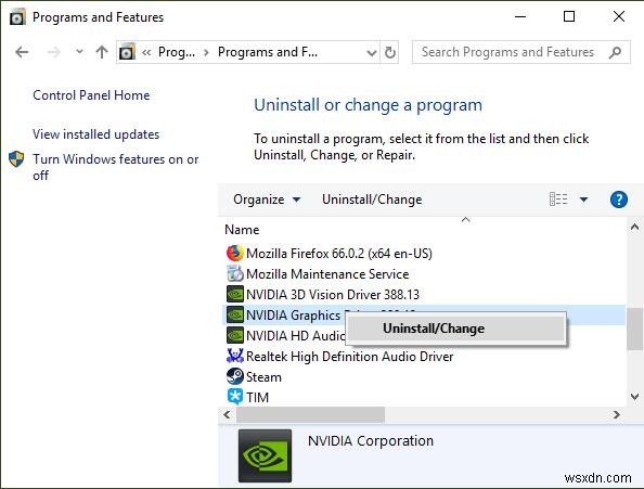 해결됨:GeForce Experience가 Windows 10을 열지 않음 