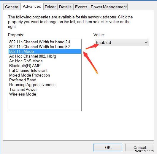 Windows 10에서 5GHz WIFI가 표시되지 않는 문제 수정 