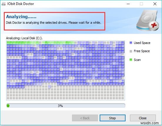 해결됨:Windows 10에서 디스크 오류 복구 시 멈춤 