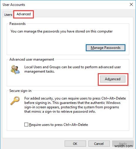 암호 만료 알림을 비활성화하는 방법 Windows 10 