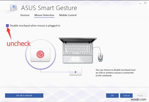 [해결됨] ASUS Smart Gesture가 Windows 10에서 작동하지 않음 