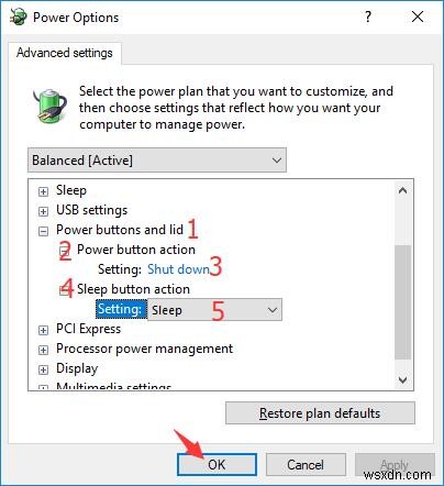 Windows 10에서 종료 버튼이 작동하지 않는 문제 수정 
