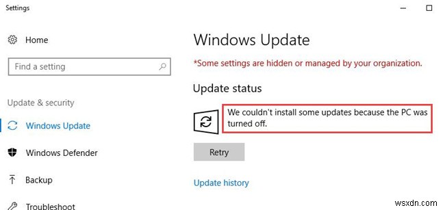 Windows 10 업데이트 다운로드가 0%에서 멈춤 및 멈춤 수정 