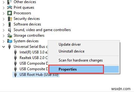 Windows 10에서 USB 포트가 작동하지 않는 문제 수정 