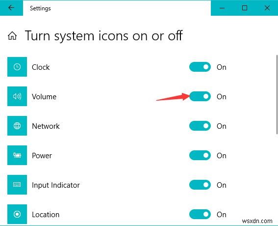 Windows 10에서 사운드 아이콘이 누락된 문제 수정 