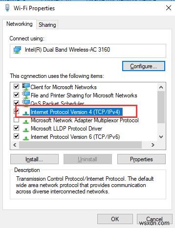 Windows 10에서 WIFI 연결 오류를 수정하는 방법 