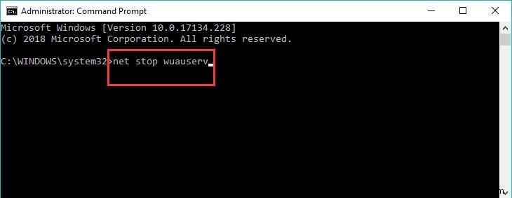 수정됨:Windows 10 4월 업데이트 1803 설치 실패 