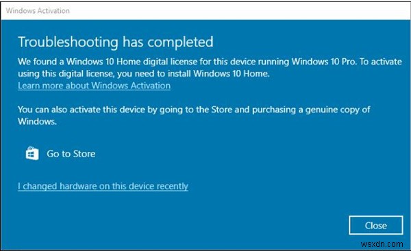 업데이트 후 Windows 10이 자체적으로 비활성화된 경우 수행할 작업 