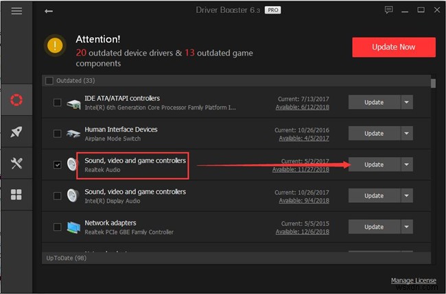 [해결됨] Windows 10에서 Realtek HD 오디오 드라이버 설치 실패 