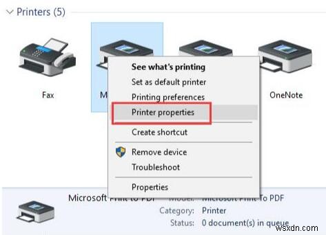Windows 10에서 프린터 오프라인 상태를 수정하는 7가지 방법 