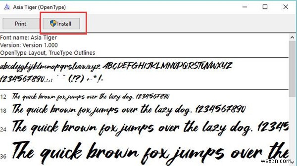 Windows 및 Mac의 FontSpace에서 글꼴을 다운로드하는 방법은 무엇입니까? 