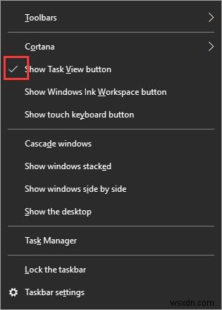 Windows 10에서 작업 보기를 열고 비활성화하고 활성화하는 방법 
