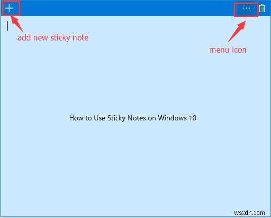 Windows 10에서 스티커 메모를 열고 사용하는 방법 